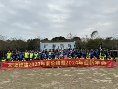 【活动回顾】宏微智建巽寮湾东岸拓展基地团建活动圆满结束！
